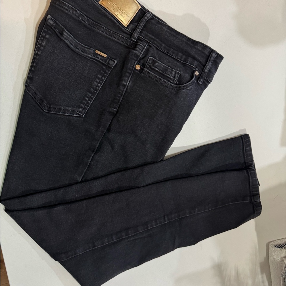 Nine West Dark Gray Denim Jeans